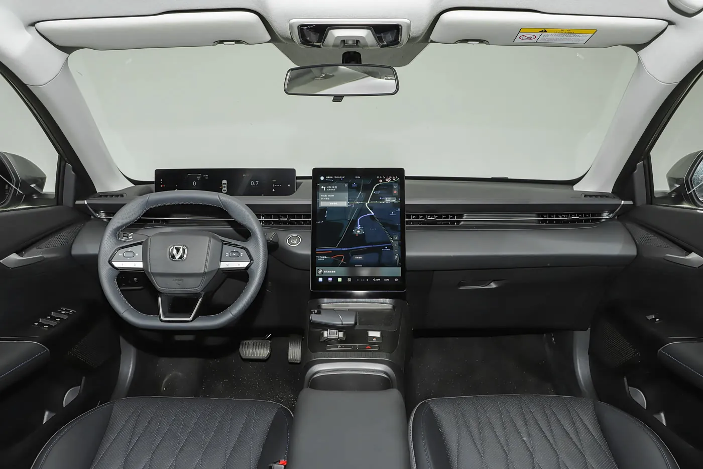 2025 Changan EADO — dashboard and centre screen, compact sedan for export