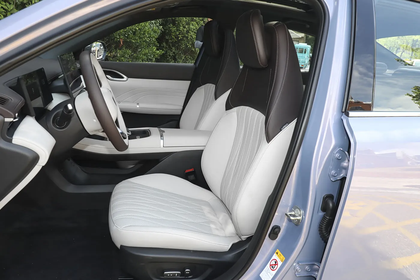 2026 Changan EADO — seat trim detail, compact sedan for export