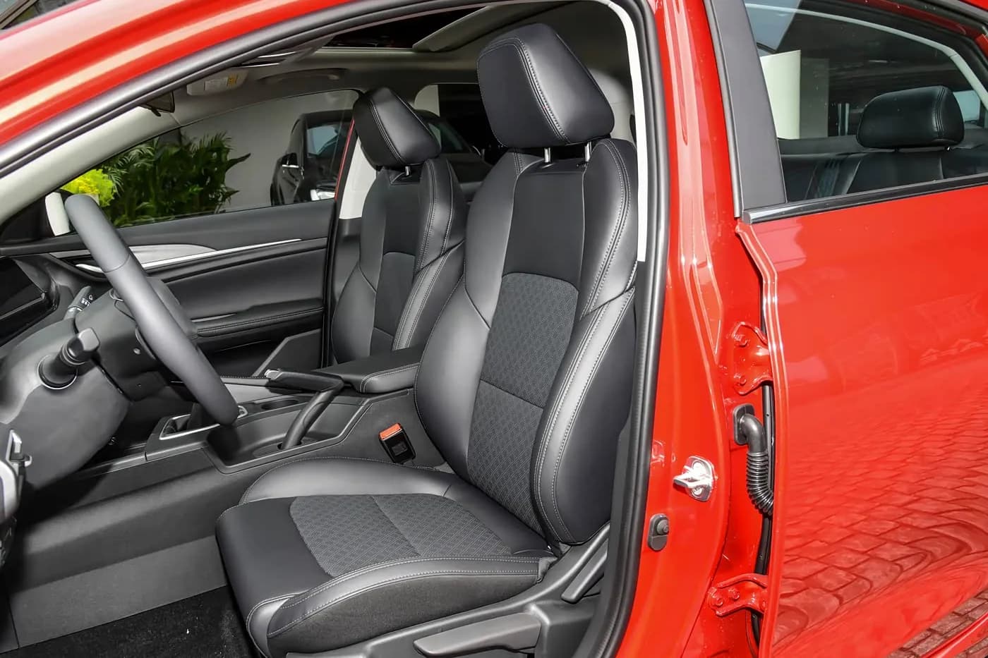 2025 Changan EADO Plus — seat trim detail, compact sedan for export