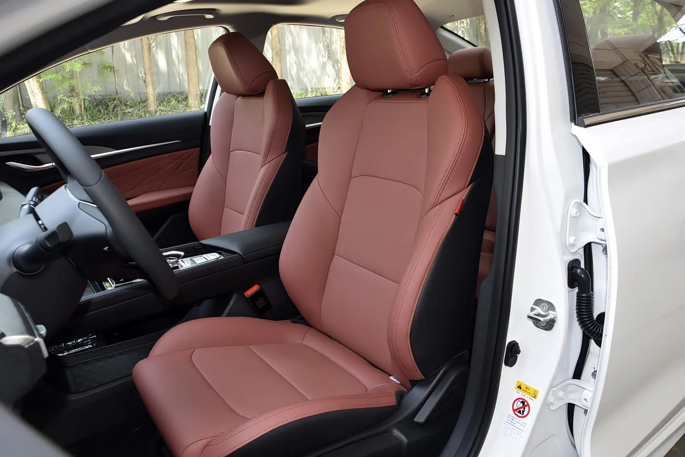 2026 Changan EADO Plus — seat trim detail, compact sedan for export